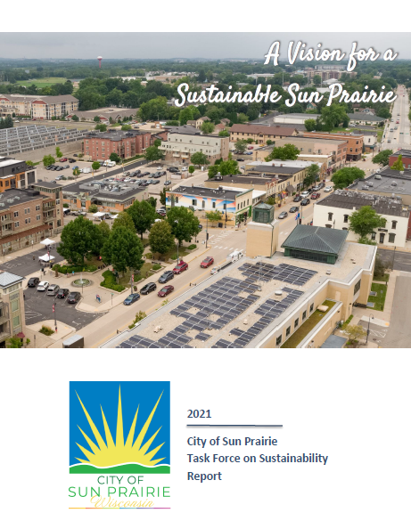 Sustainability Task Force Report Cover
