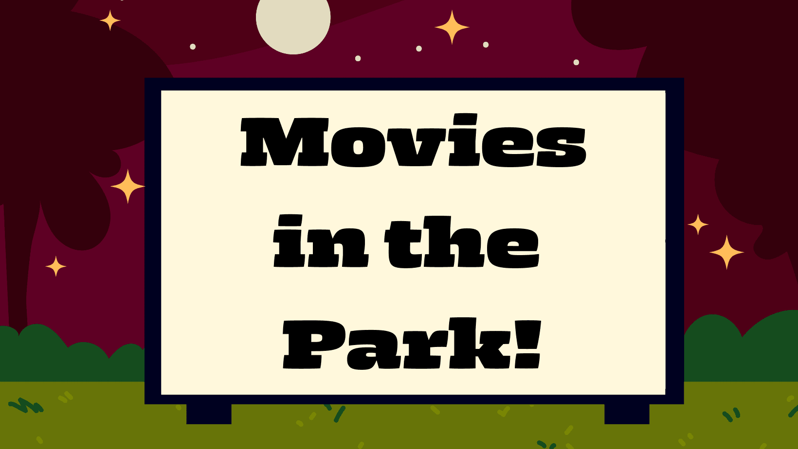 Movies in the Park Website Header