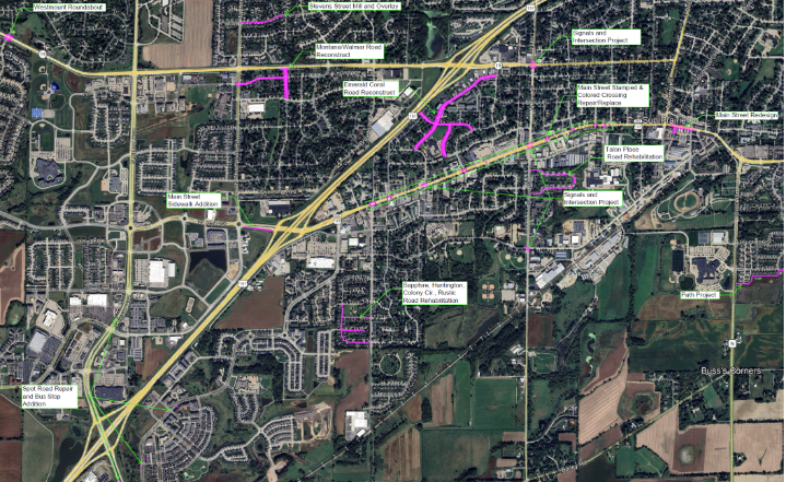 2026 Summer Construction Map