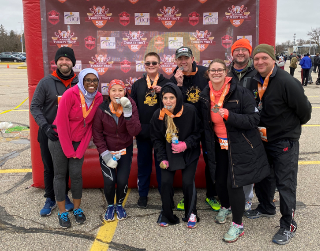 Couch to 5k Finish line