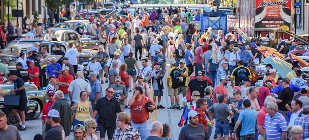 Great Race stop in Joplin, Missouri, in 2021 Opens in new window