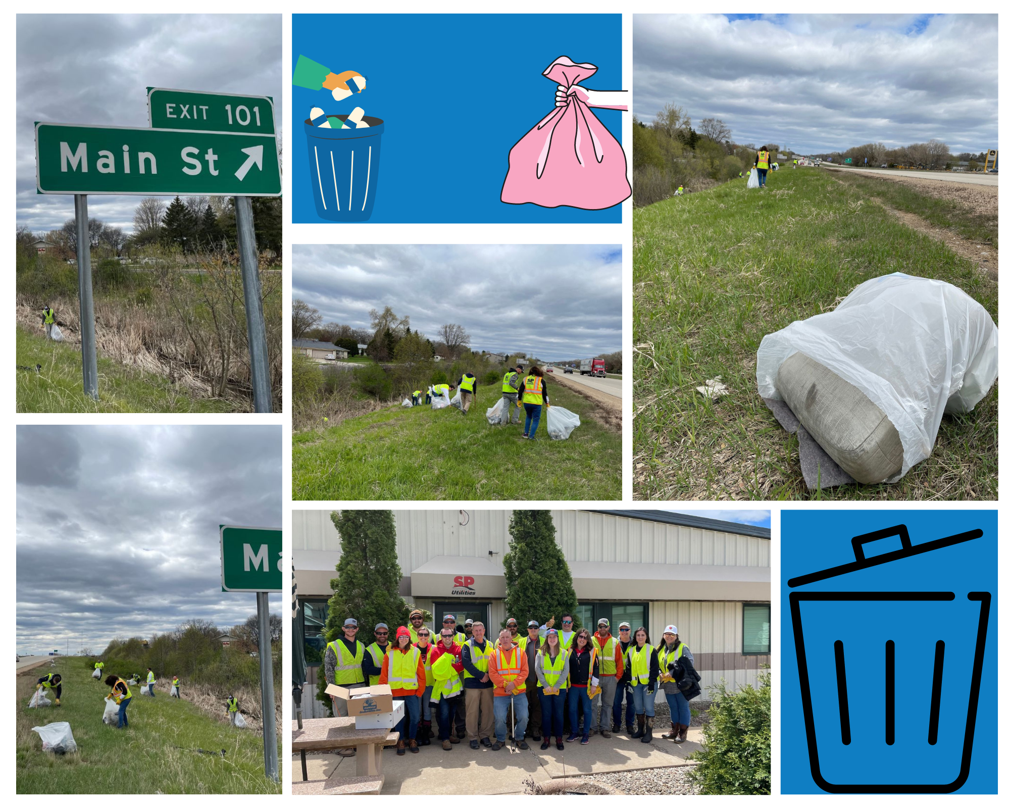 Beige minimalist photo collage