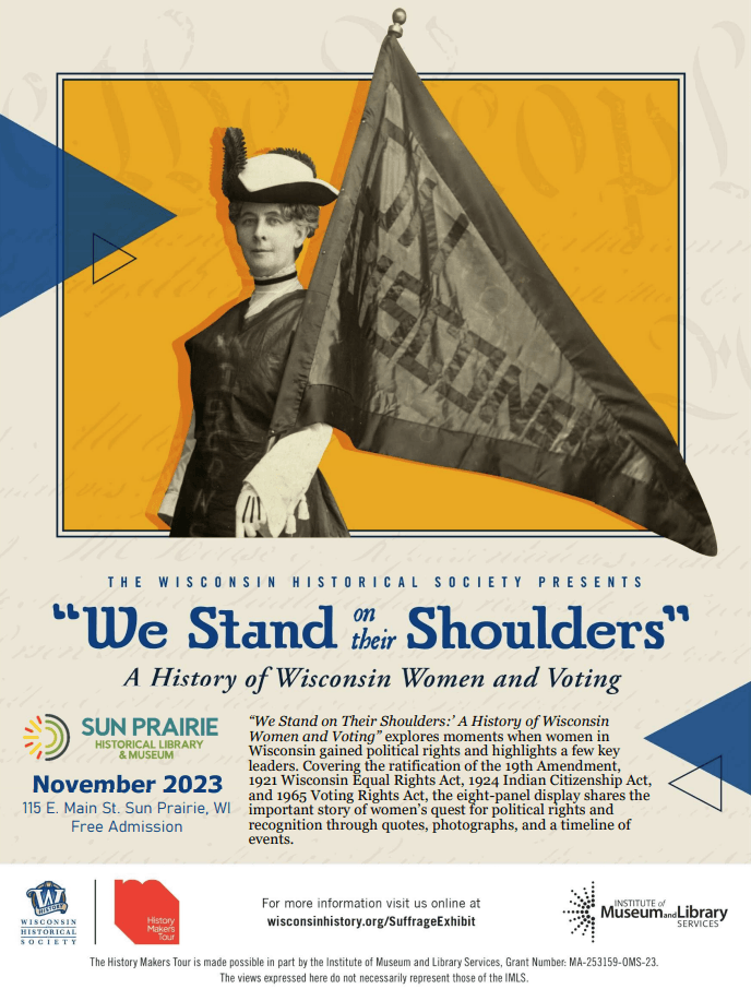WHS SPHLM We Stand on their Shoulders flyer