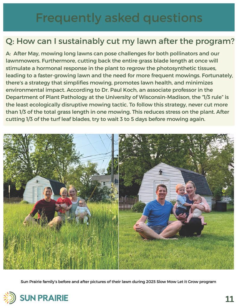 Slow Mow Let it Grow Final Report Page 12