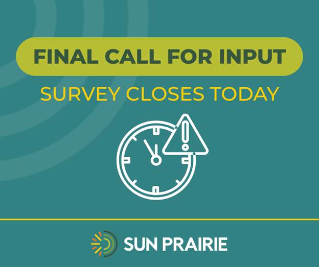 Survey Closes 10/06/2025 Flyer