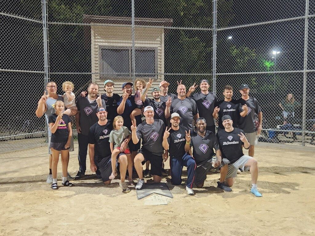 Winning team 2026 Softball League - B's Jewelers