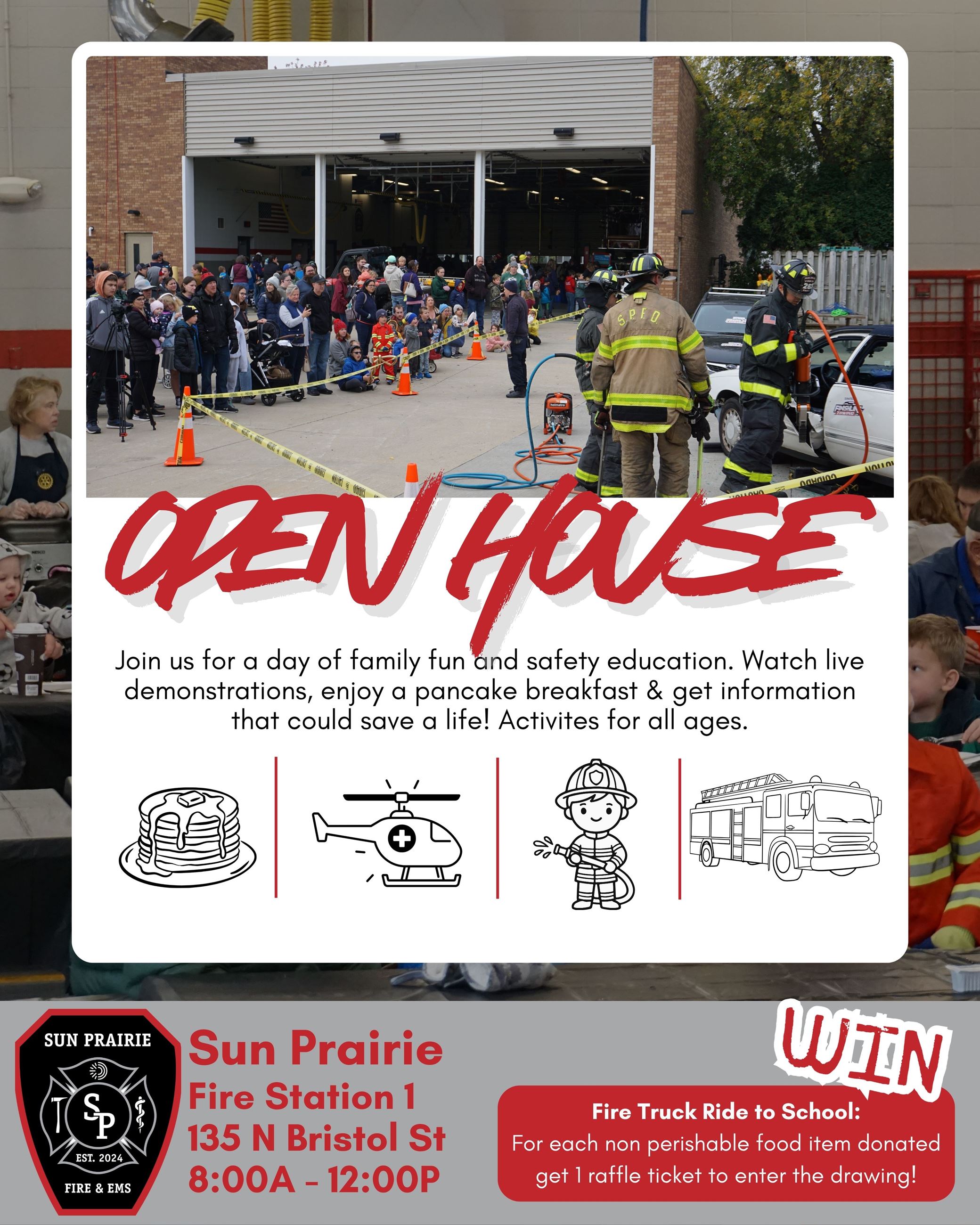 Fire & EMS Open House Flyer 2026